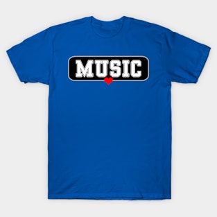 Music is Life - Music Lover Inspired T-Shirt